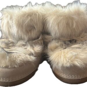Faux Fur Zara Short Moon Boots, 38-40, LN